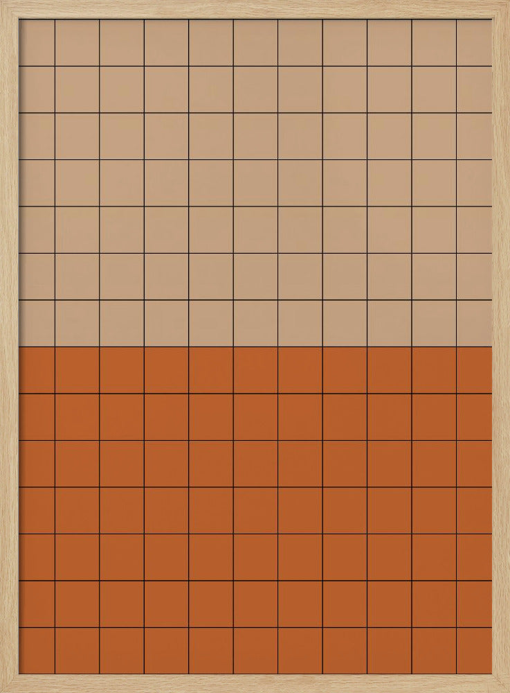 Autumn Charm Squares | Poster