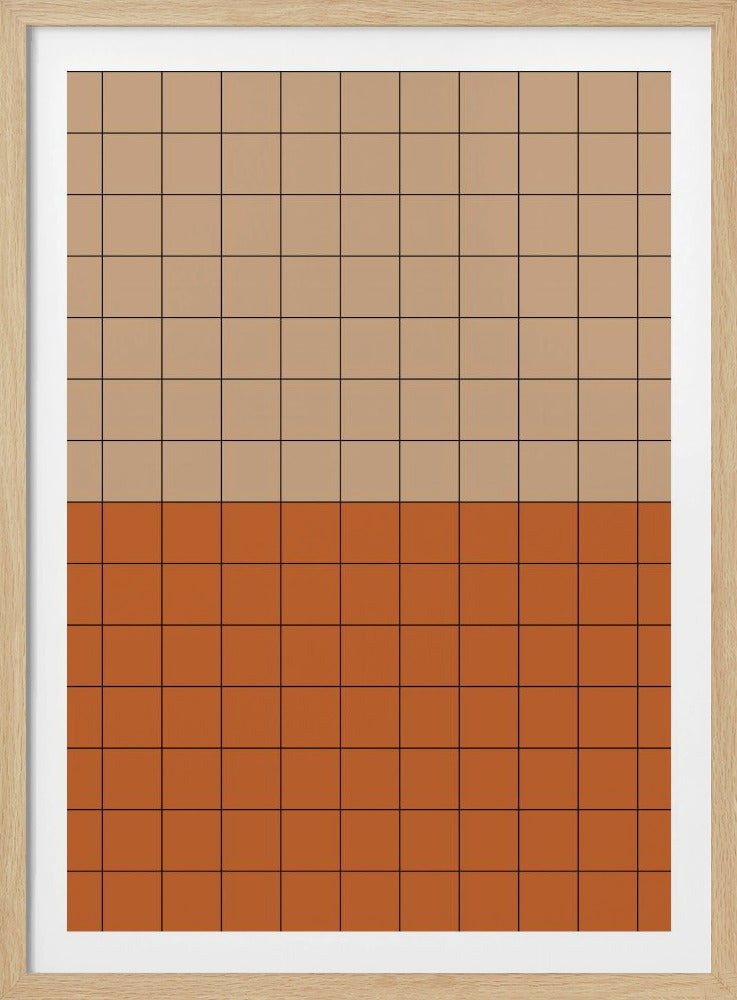 Autumn Charm Squares | Poster