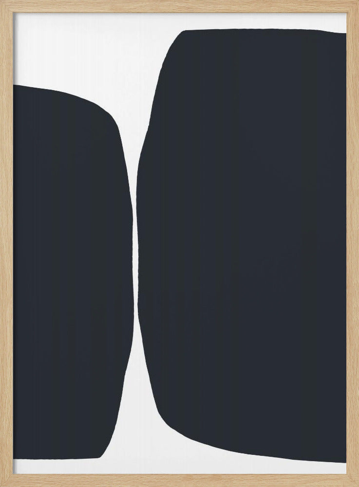 Bold Black Shapes | Poster