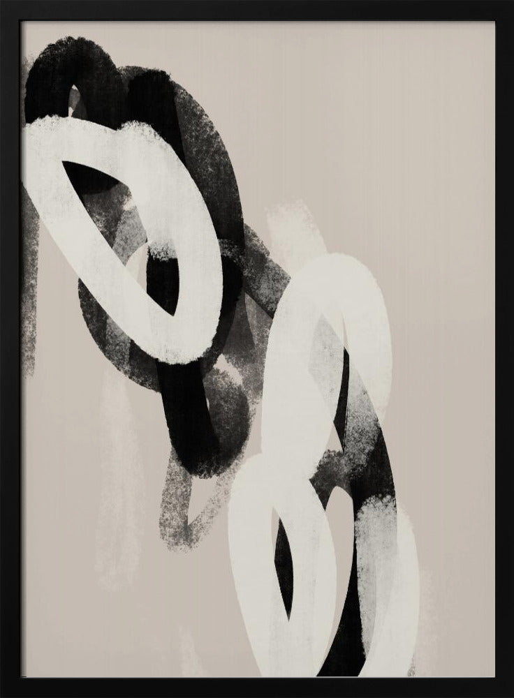 Monochrome Loops | Poster