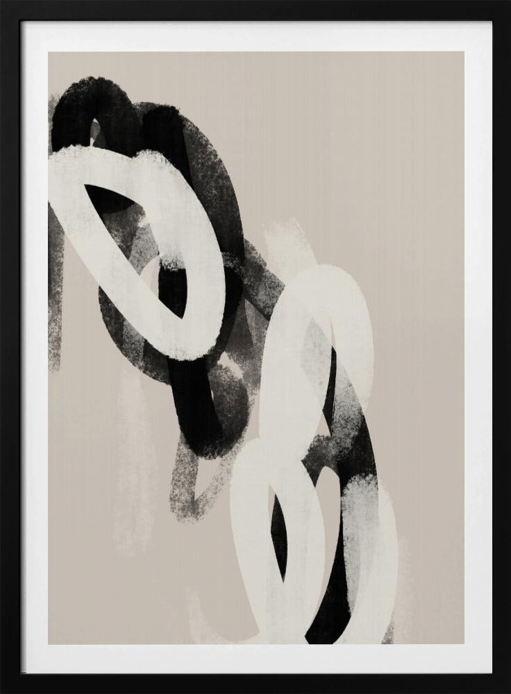 Monochrome Loops | Poster