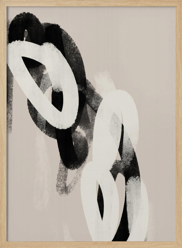 Monochrome Loops | Poster