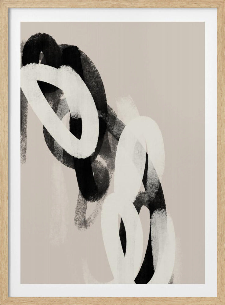 Monochrome Loops | Poster