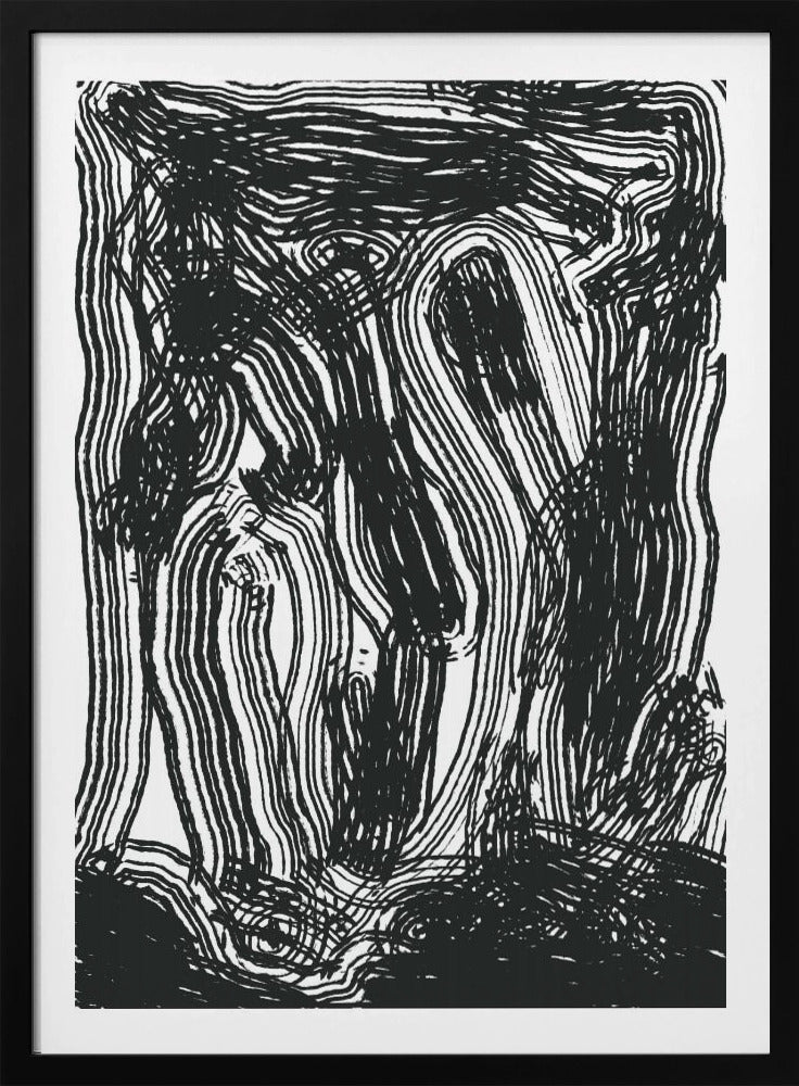 Flowing Lines Dance | Poster