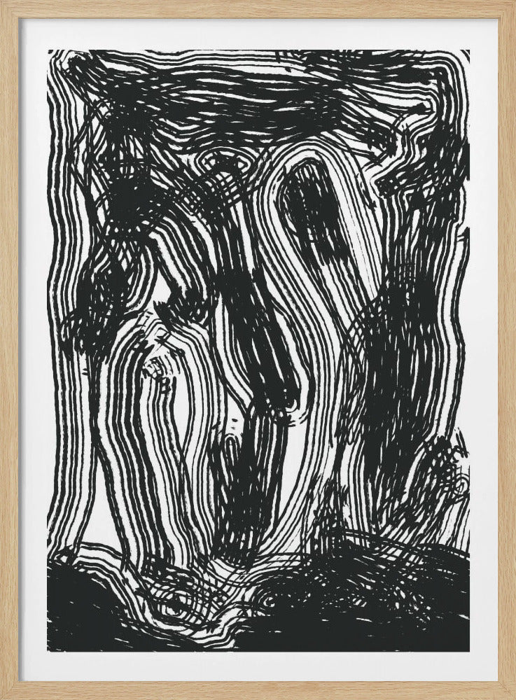 Flowing Lines Dance | Poster