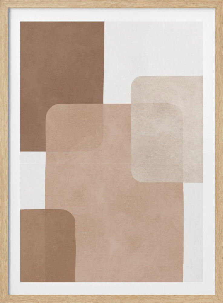Boho watercolor strokes 3 | Poster