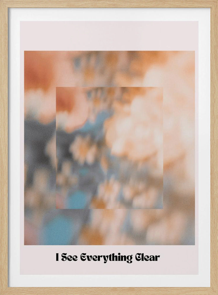 I see everything clear | Poster