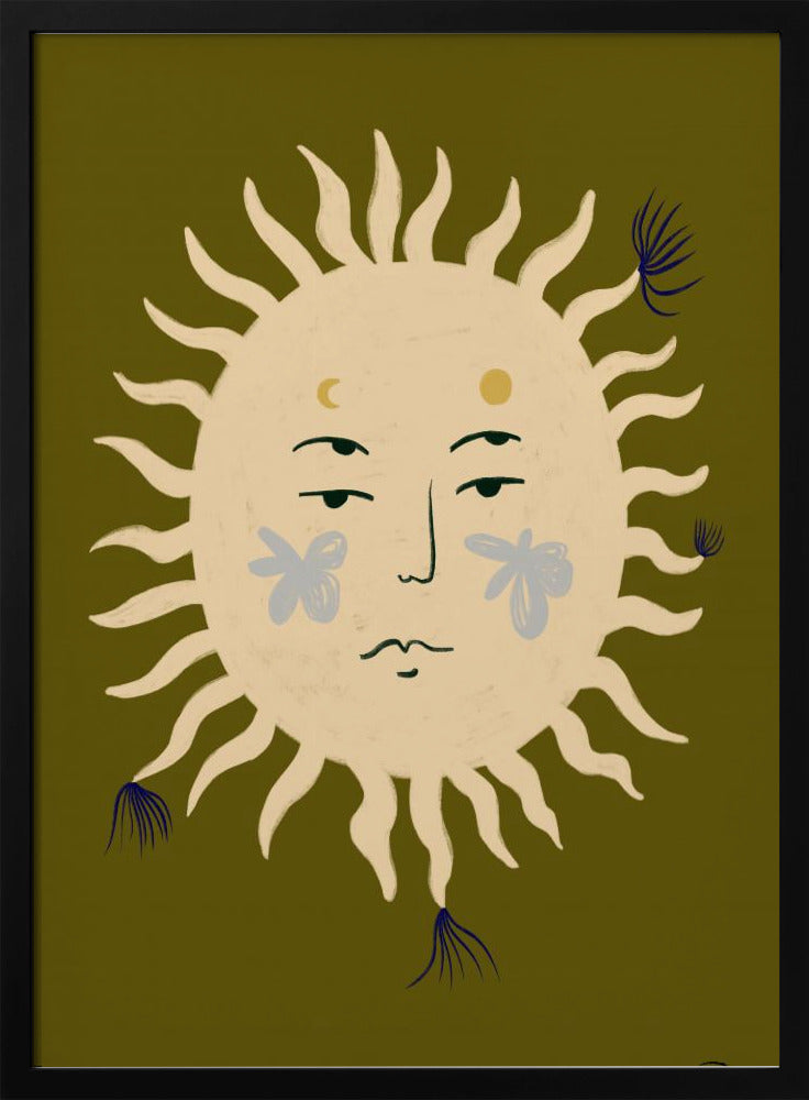 Sun&#039;s Serene Face | Poster