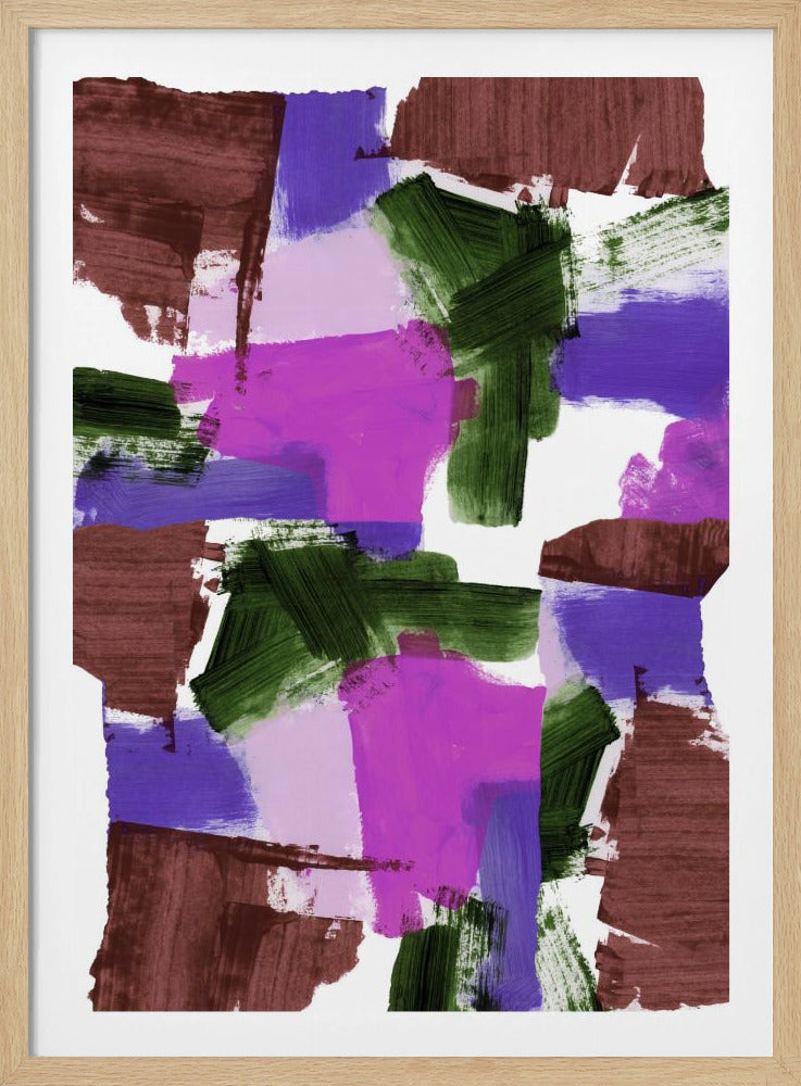 Deep Shades Abstract 2 | Poster