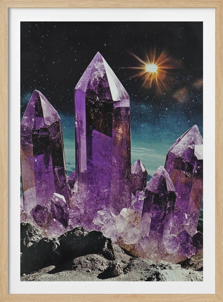Galactic Amethyst | Poster