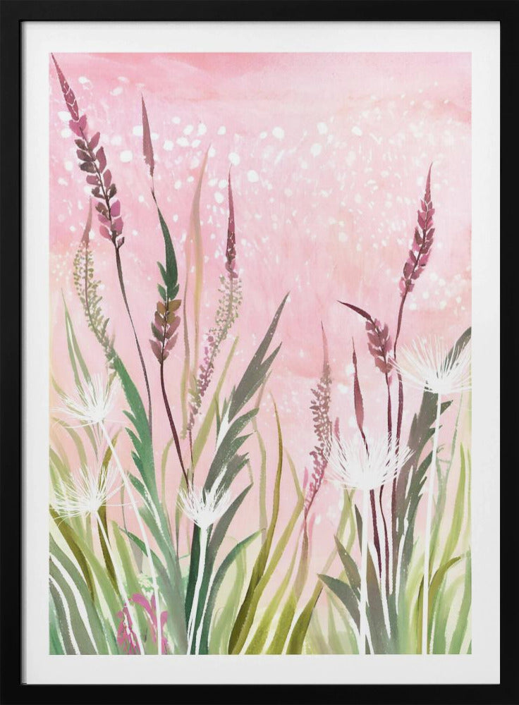 Pink and Green 33 | Poster