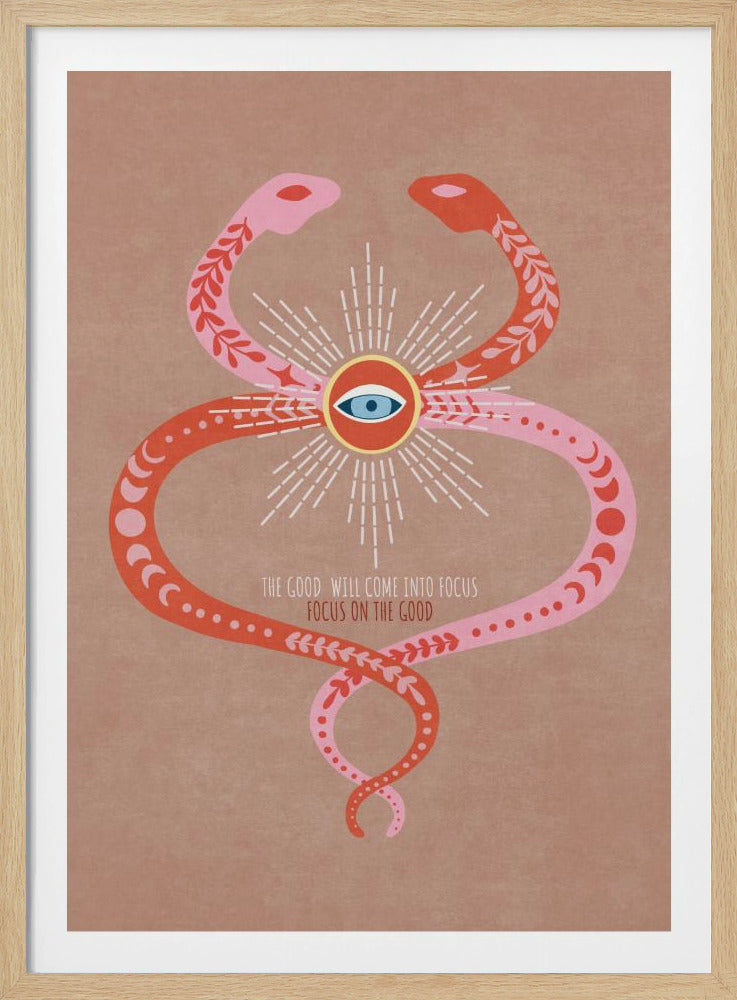 Serpent&#039;s Visionary Eye | Poster