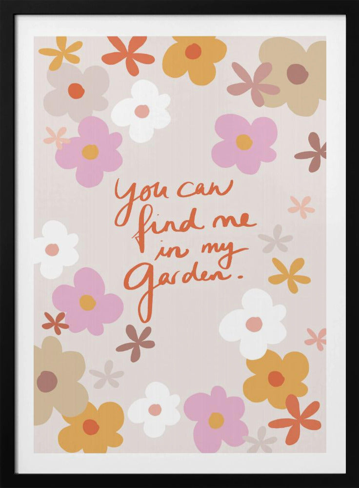 Find Me In My Garden 1 | Poster