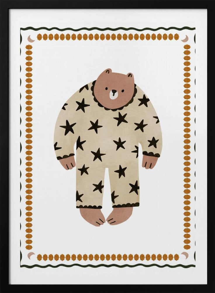 Starry Pajama Bear | Poster