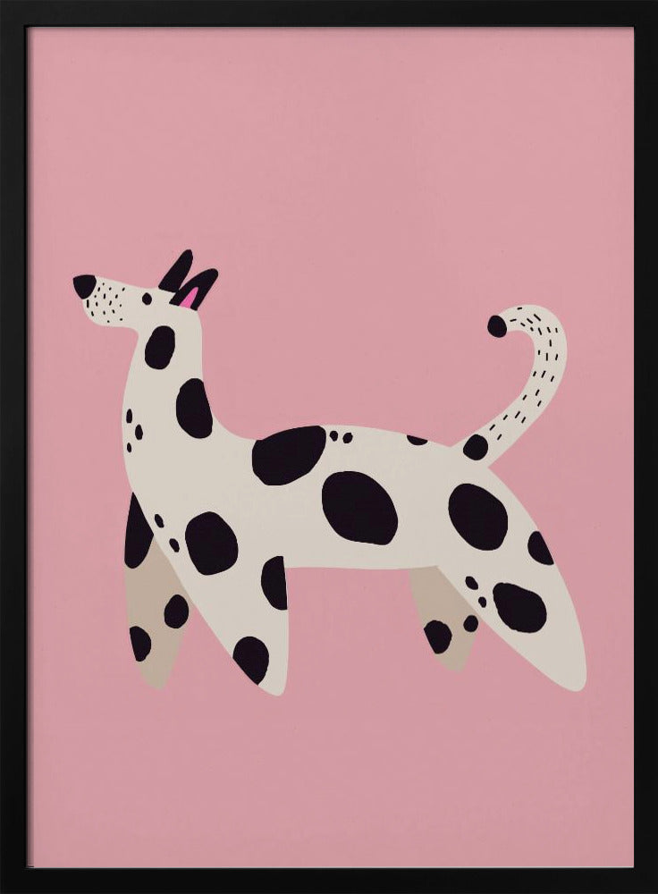Spotted Pooch Stroll | Poster
