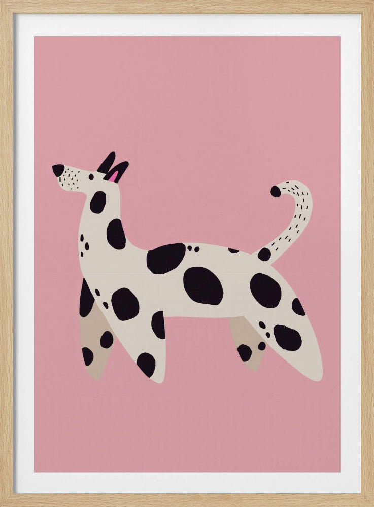 Spotted Pooch Stroll | Poster