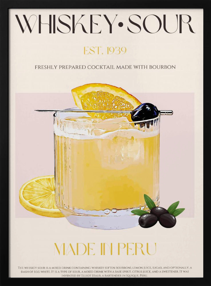 Peruvian Whiskey Bliss | Poster