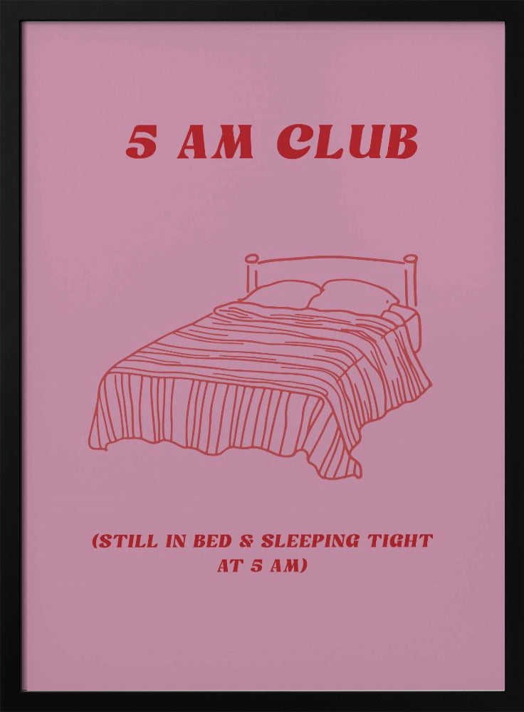 Cozy 5 AM Slumber | Poster