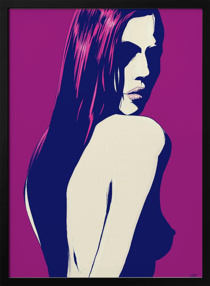 Stylized Portrait Of A Woman | Poster
