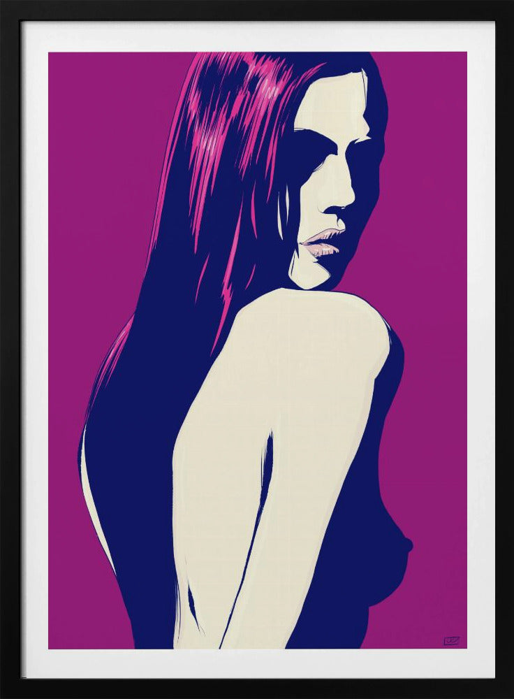 Stylized Portrait Of A Woman | Poster