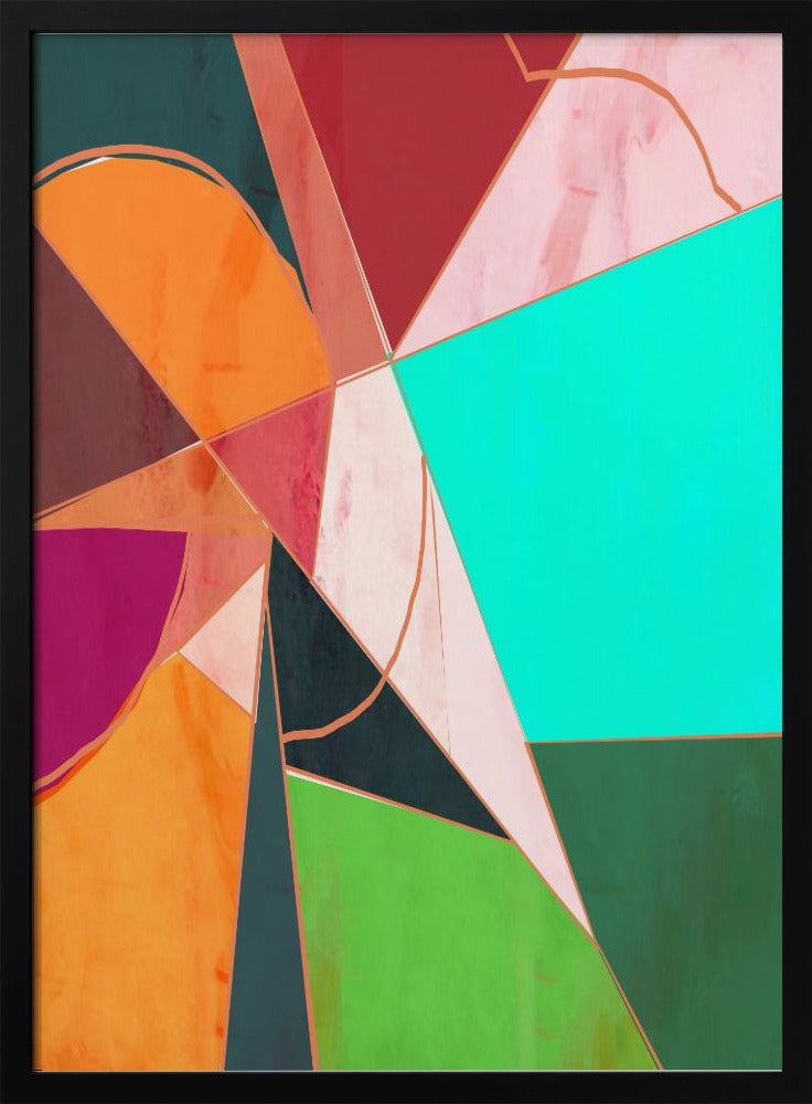 Colorful Geometry Abstract | Poster