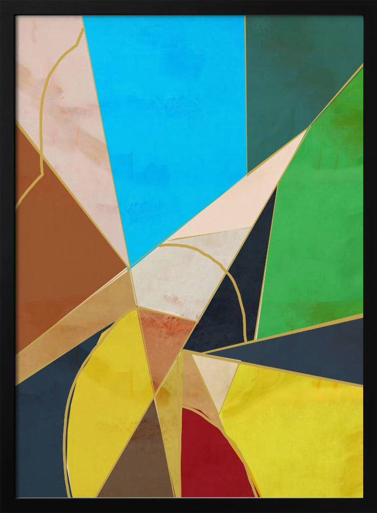 Colorful Geometric Shapes | Poster