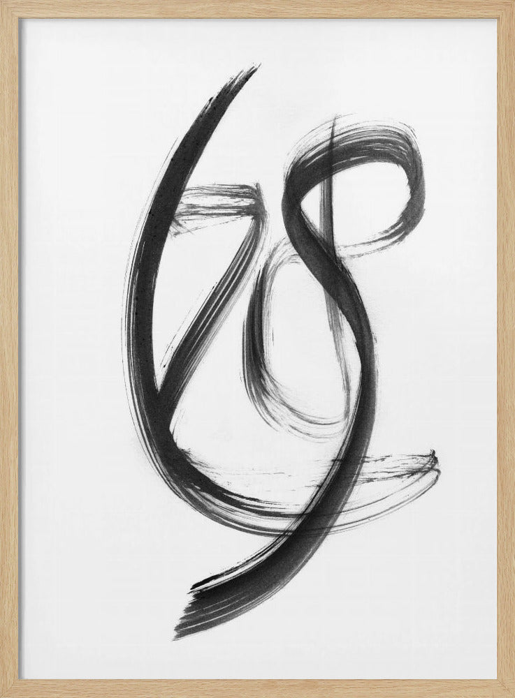 Brush Stroke02   18x24 | Poster