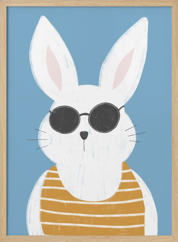 Summer bunny vintage | Poster