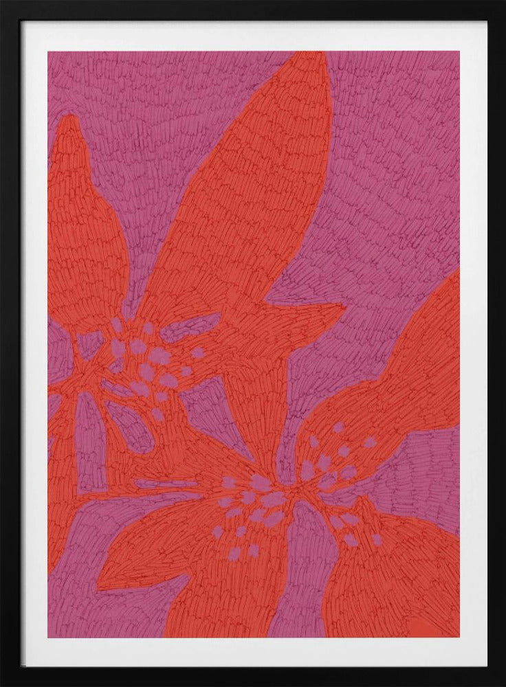 Vibrant Petal Dance | Poster
