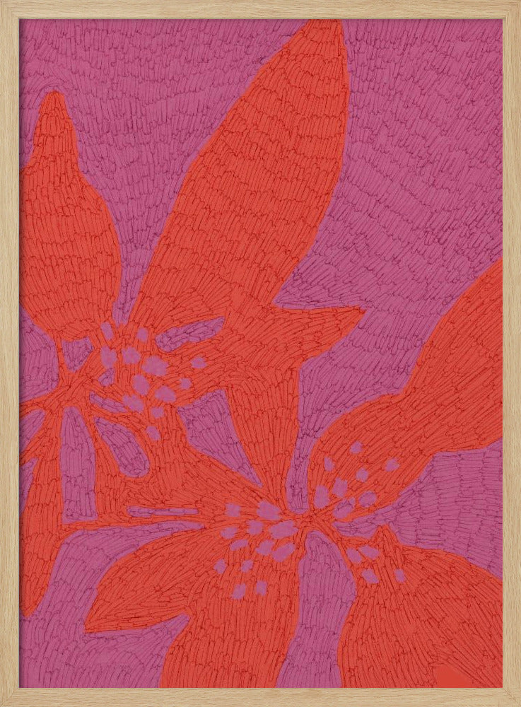 Vibrant Petal Dance | Poster