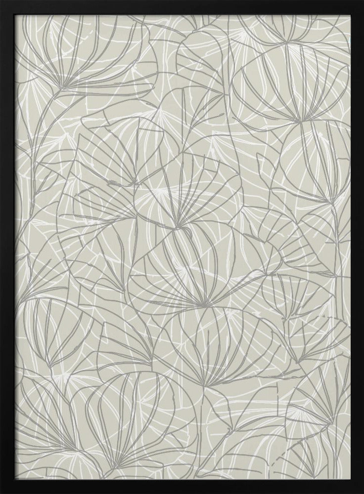 Intricate Leaf Whispers | Poster