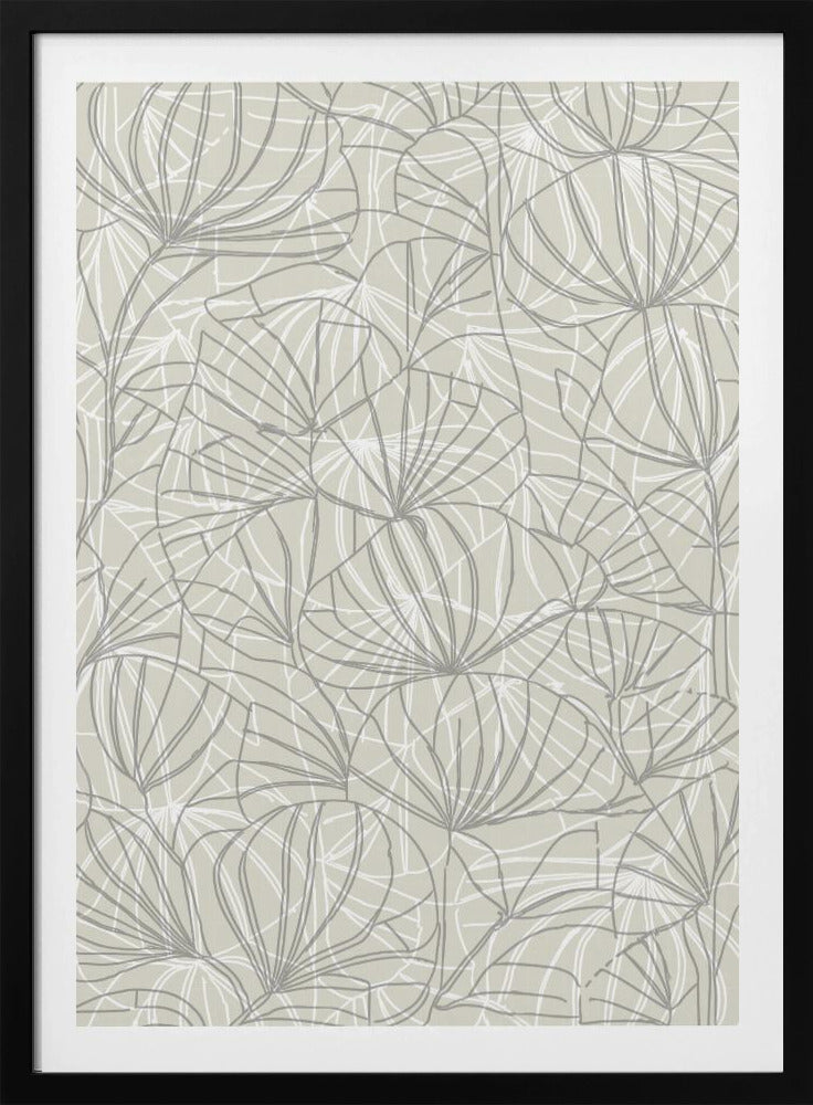 Intricate Leaf Whispers | Poster