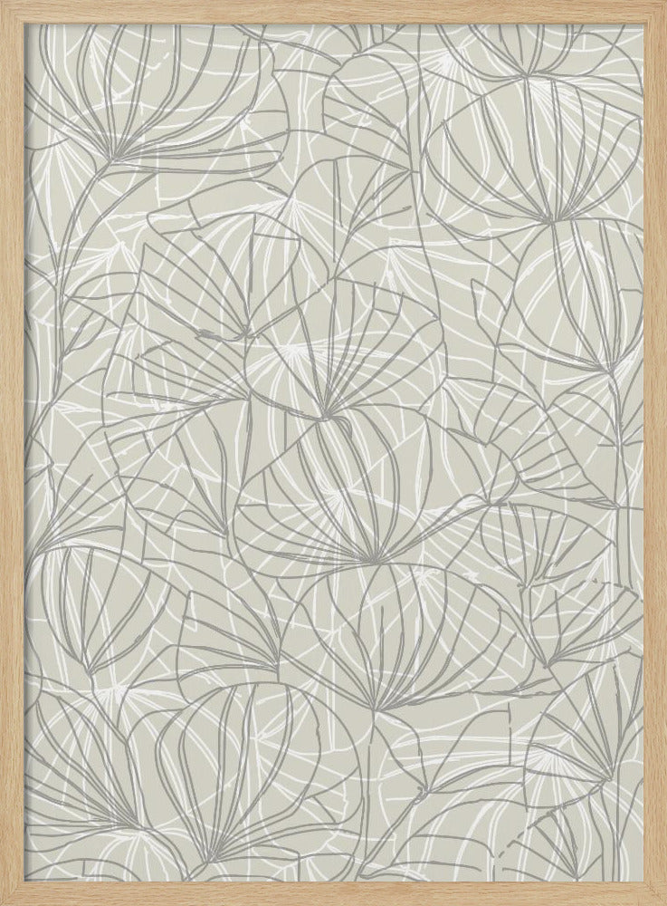 Intricate Leaf Whispers | Poster