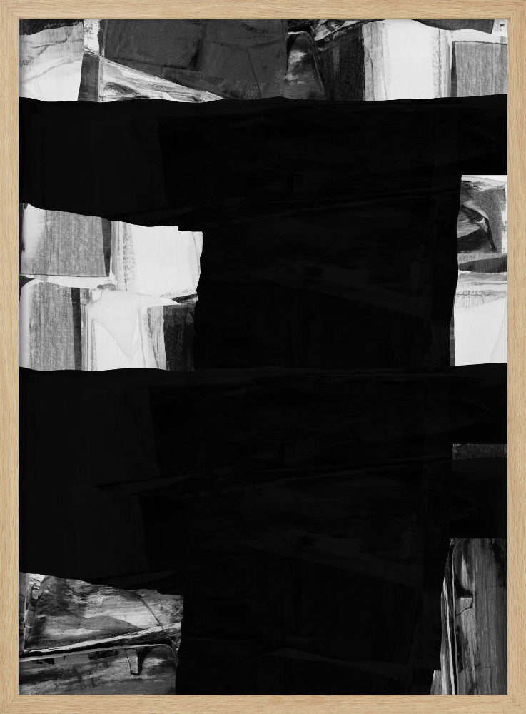 Monochrome Layers | Poster