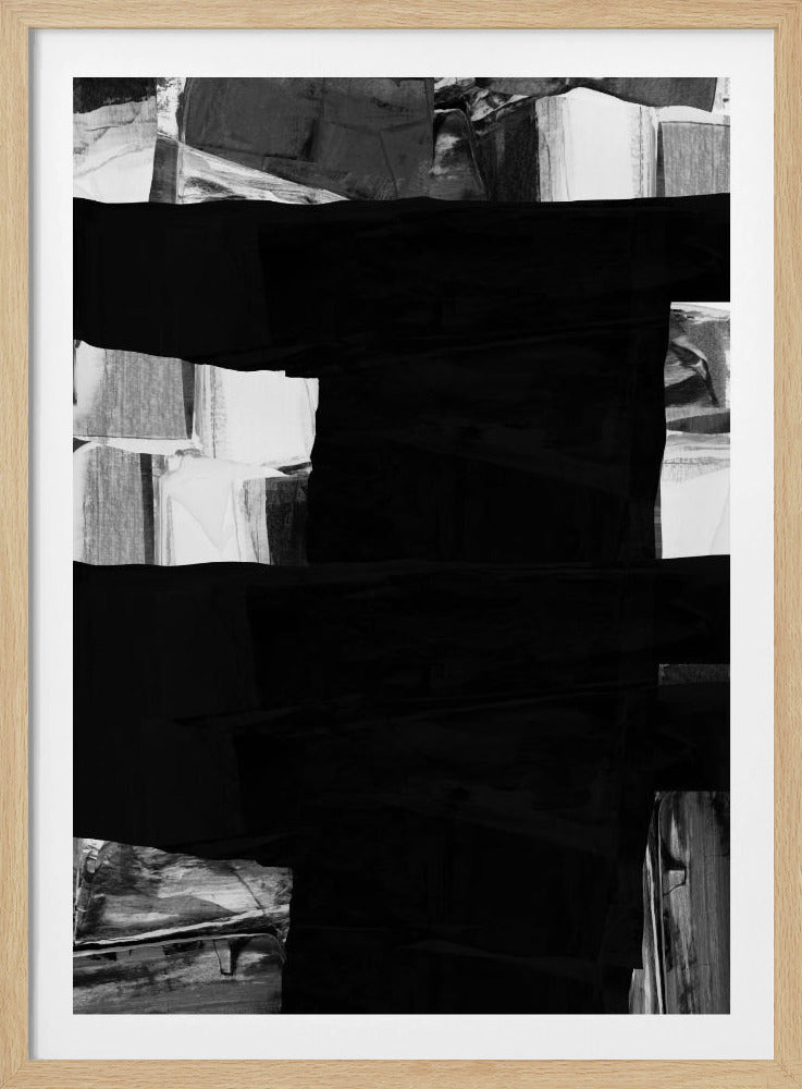 Monochrome Layers | Poster