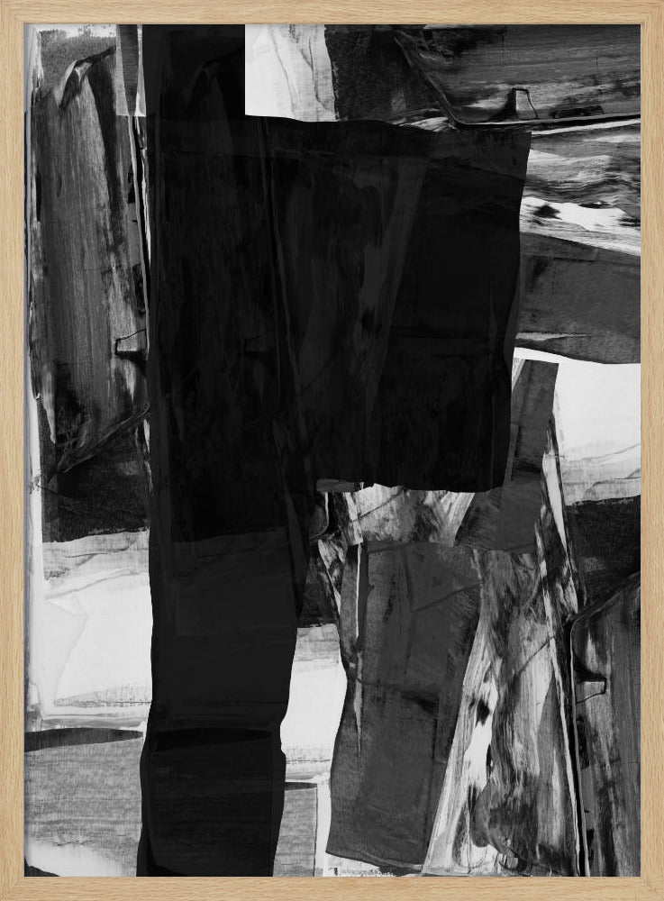 Monochrome Chaos | Poster