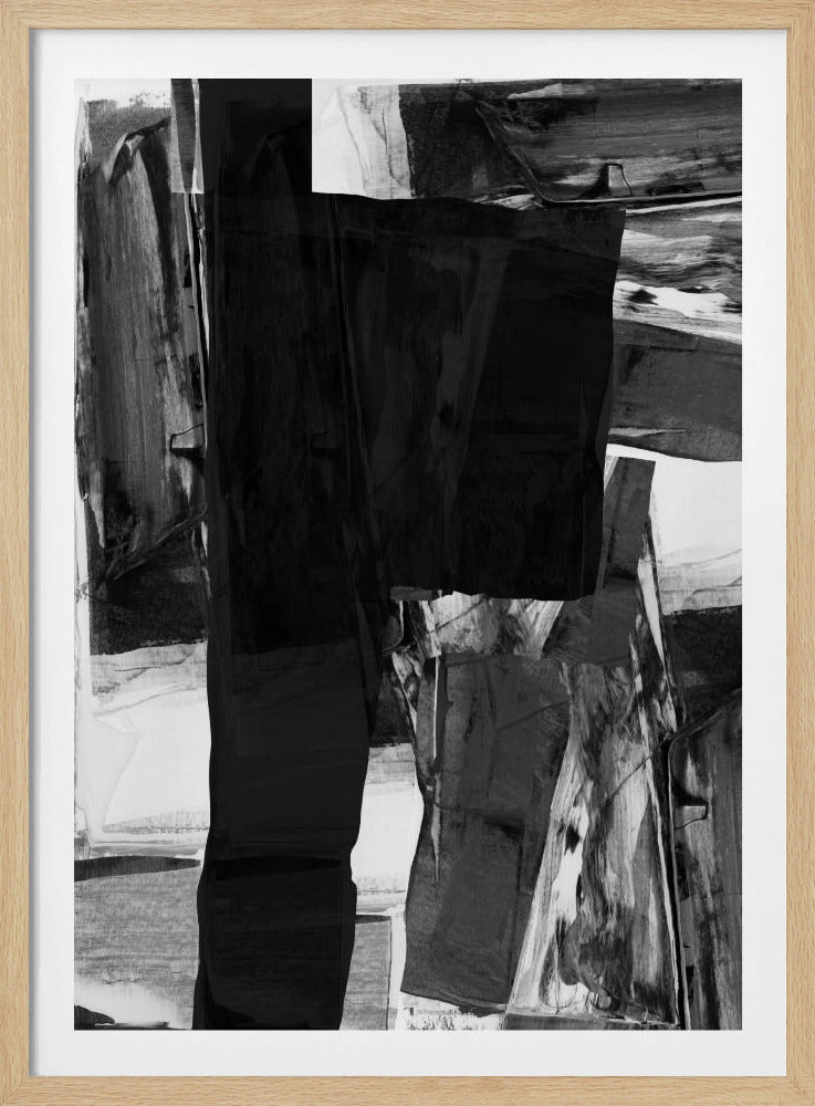 Monochrome Chaos | Poster