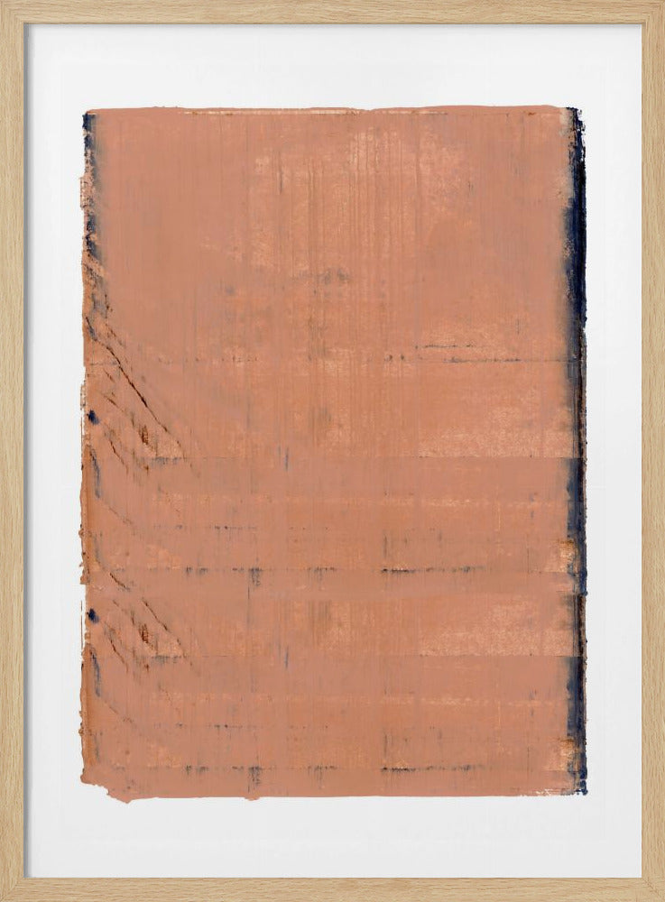 Textured Abstract in Earth Tones | Poster