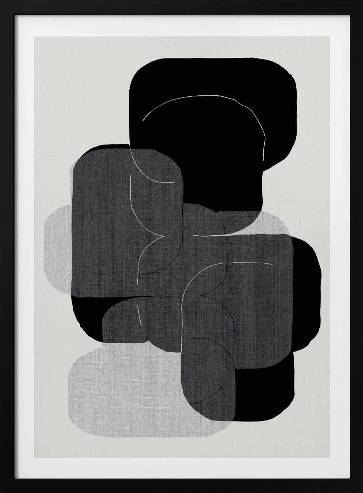 Monochrome Layers | Poster