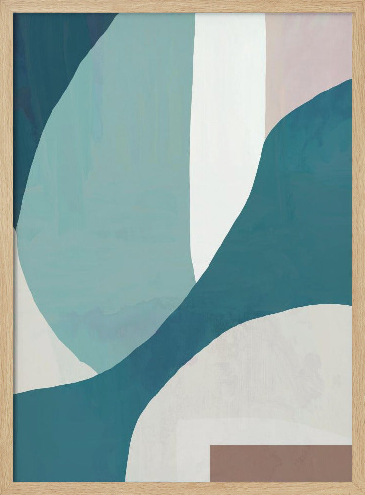 Flowing Wavescape | Poster