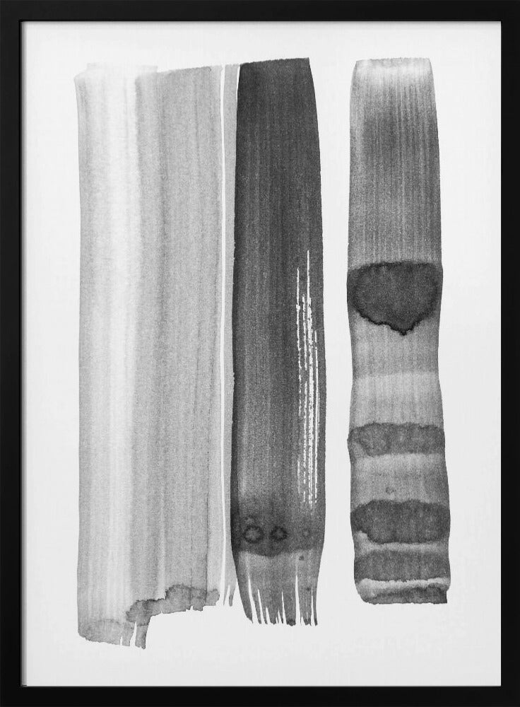 Monochrome Strokes | Poster