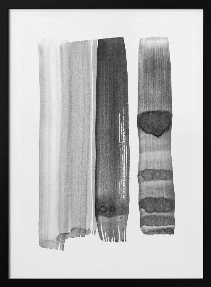 Monochrome Strokes | Poster