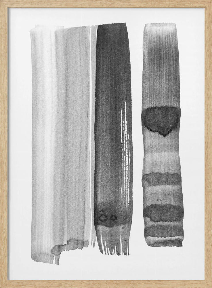 Monochrome Strokes | Poster