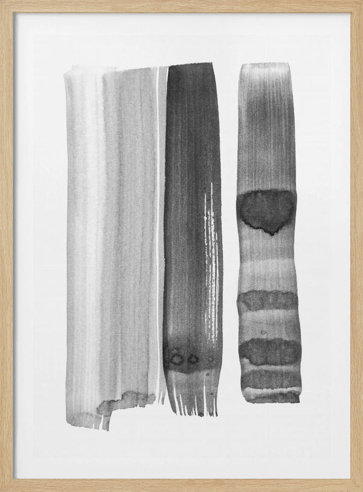 Monochrome Strokes | Poster