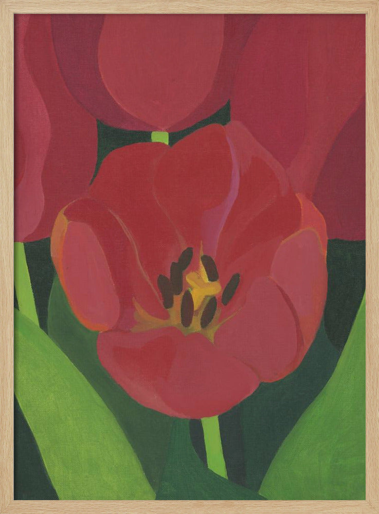 Liten Röd Tulpan | Poster