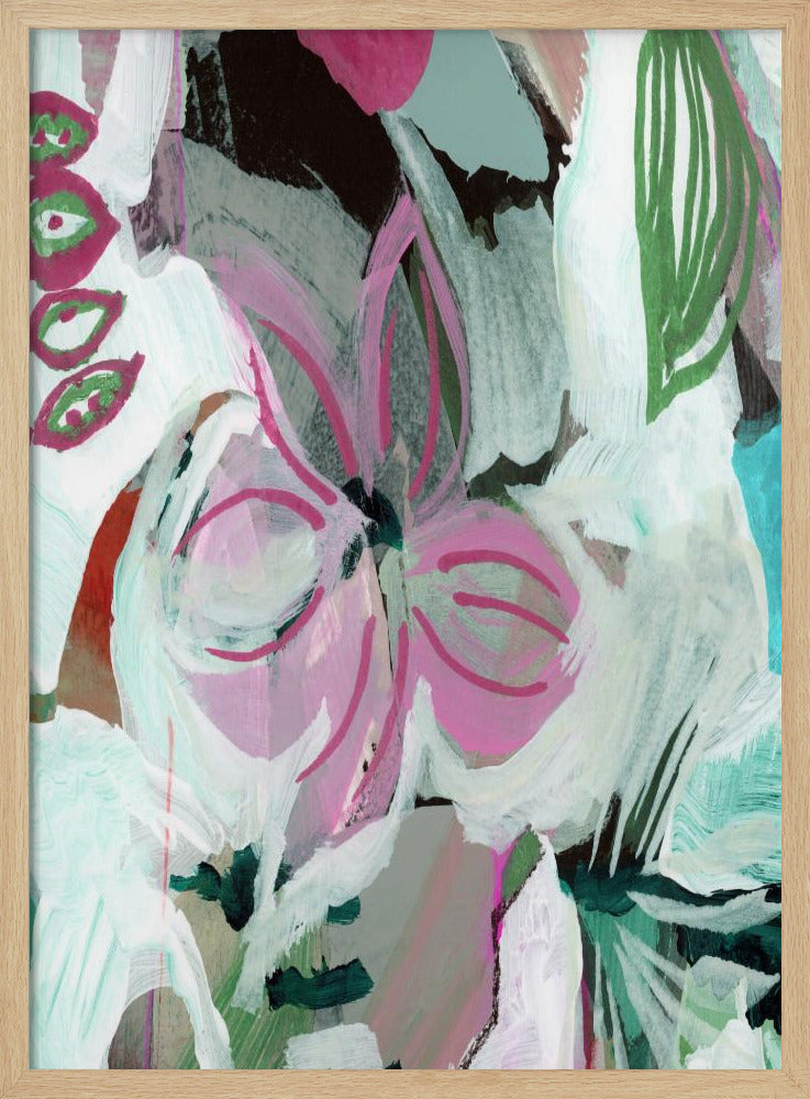 Painted Bloom Whispers | Poster
