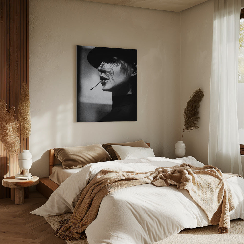 lady in black | Canvas