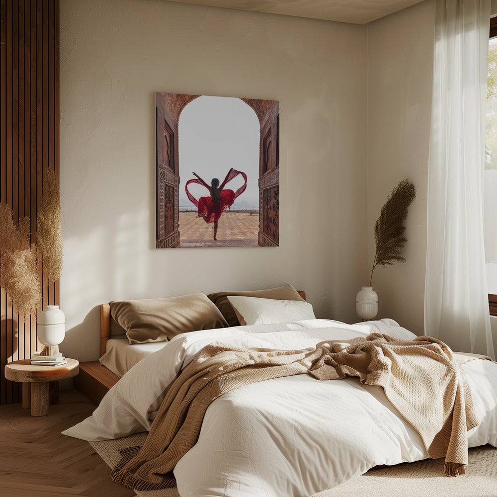 Taj Mahal's Heart | Canvas