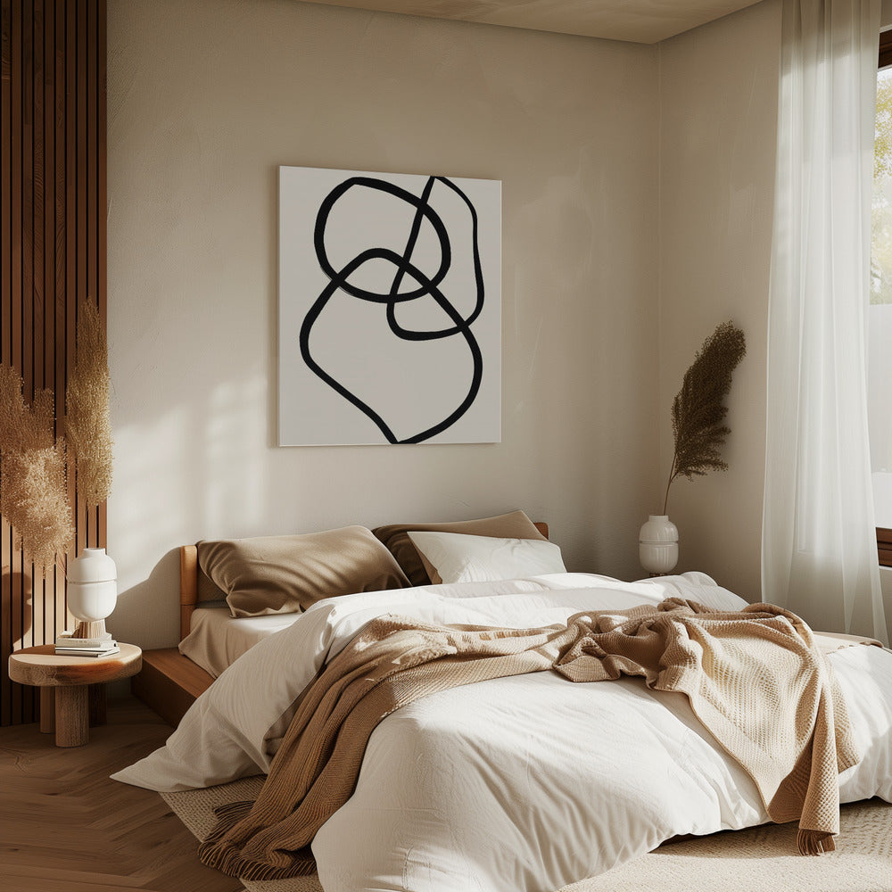 Black Lines 03 | Canvas
