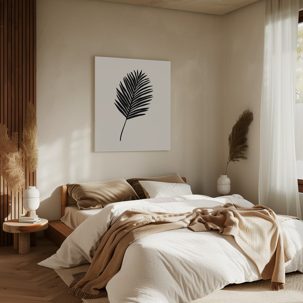 Black Palm | Canvas